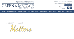 Desktop Screenshot of greenandmetcalf.com